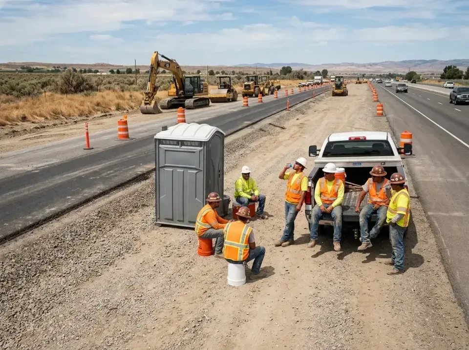highway-road-construction-crew-007 — frequently asked questions, Porta Potty and Restroom Rentals in Tucker, GA